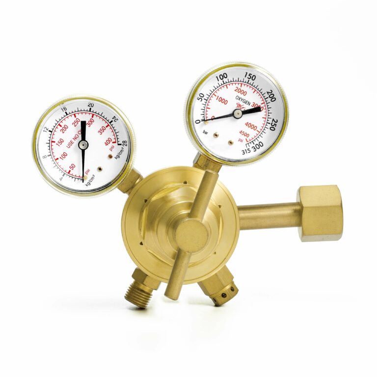 CR0600 oxygen brass gas pressure regulator